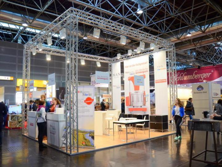 Wein und Markt Messestand