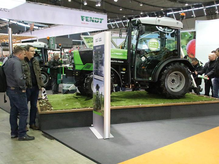 Ausgezeichnete Intervitis-Innovation: Der Agroplus S/V von Same Deutz-Fahr.