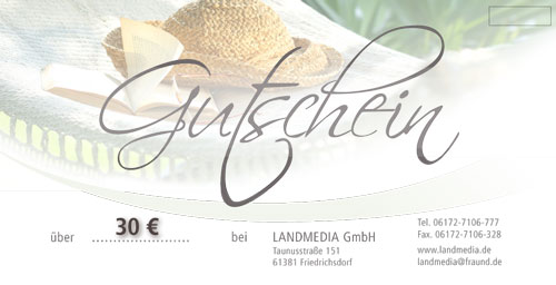 Landmedia Bücher-Gutschein