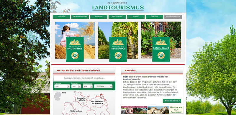 Relaunch: Landtourismus.de