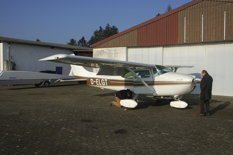 Hagelflieger auf Station