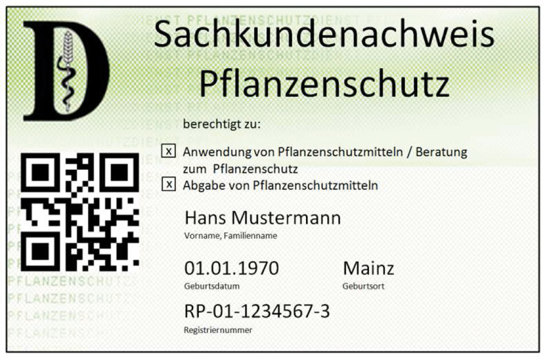 Sachkunde im Pflanzenschutz