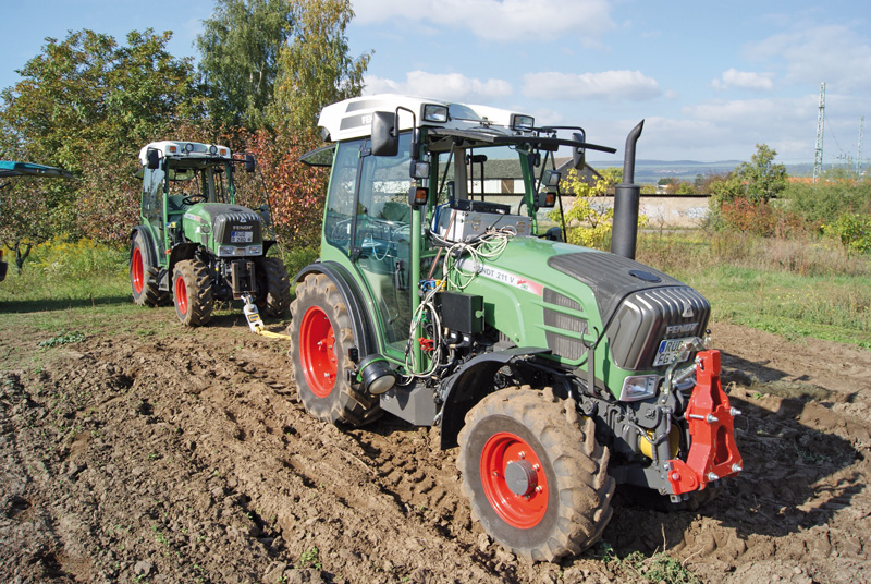 Bodenverdichtungen im Weinbau