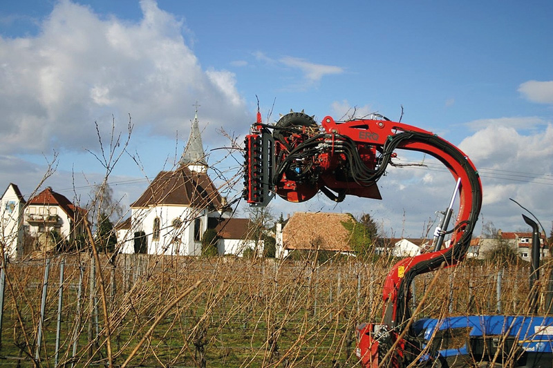 Viteo Cane Pruner im Fokus: Mechanisierung des Rebschnitts  Aushebegeräte, Teil 1