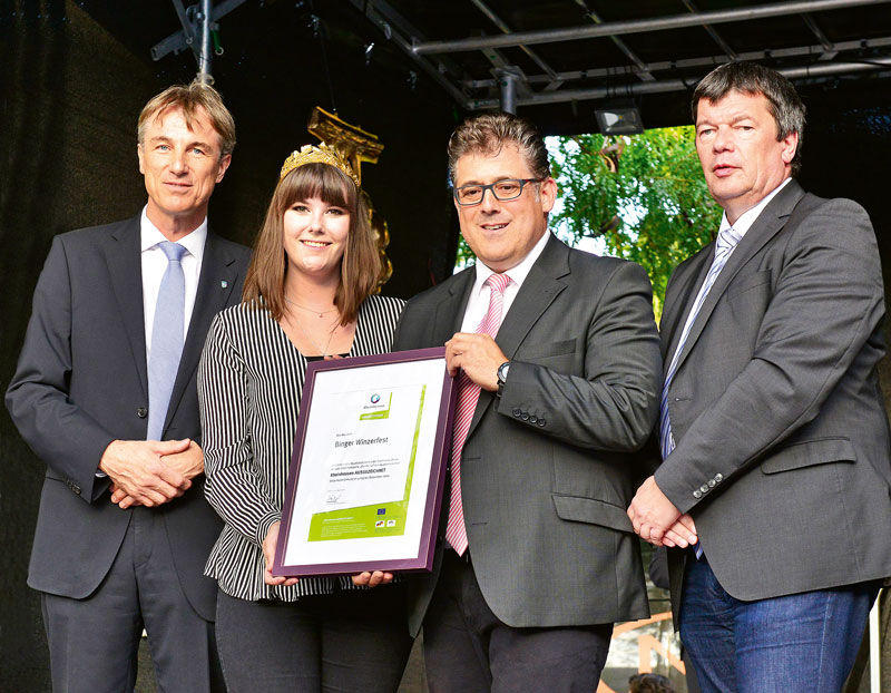 WINZERFEST BINGEN AUSGEZEICHNET