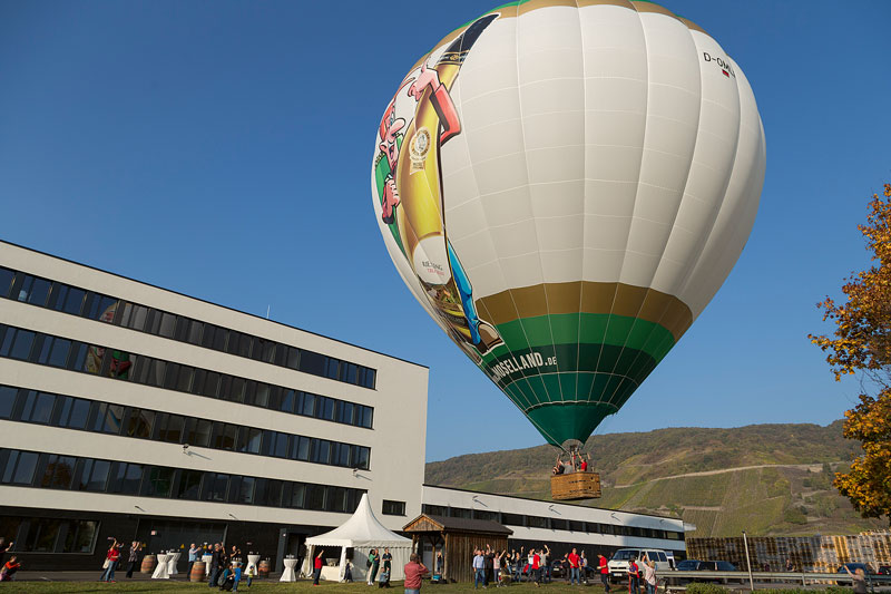 Heißluftballon wird Botschafter