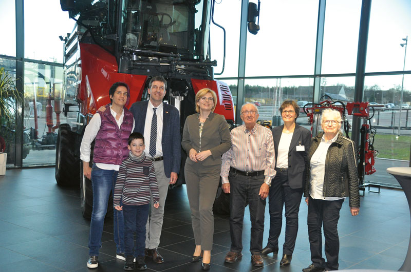 Ministerin Julia Klöckner besucht Ero in Simmern