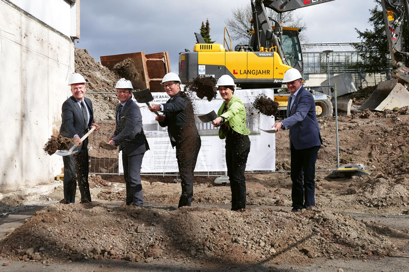 Württemberg: Spatenstich zum Laborneubau in Weinsberg