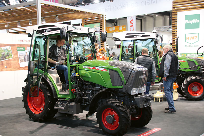 Schlepper für den Weinbau