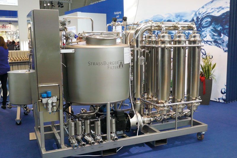 Technik der Crossflow-Mikrofiltration