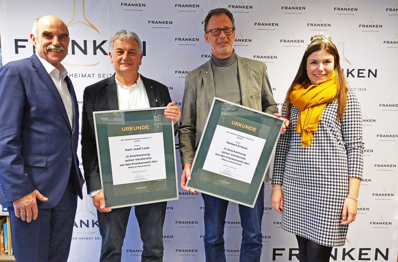 Franken: Engagement für die Weinwirtschaft gewürdigt