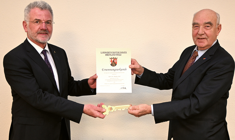 Rheinland-Pfalz: LWK: Dr. Markus Heil folgt auf Alfons Schnabel