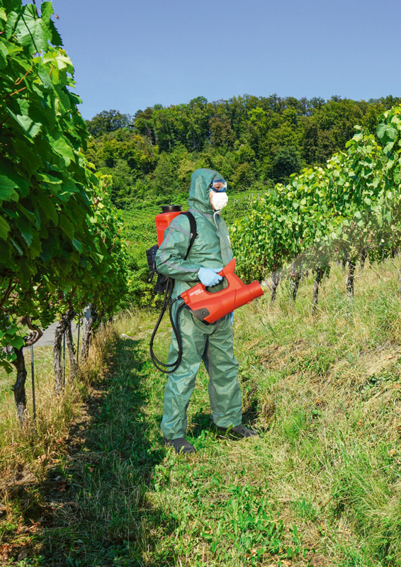 Birchmeier: Neues Sprühverfahren  für den Pflanzenschutz im Obst- und Weinbau