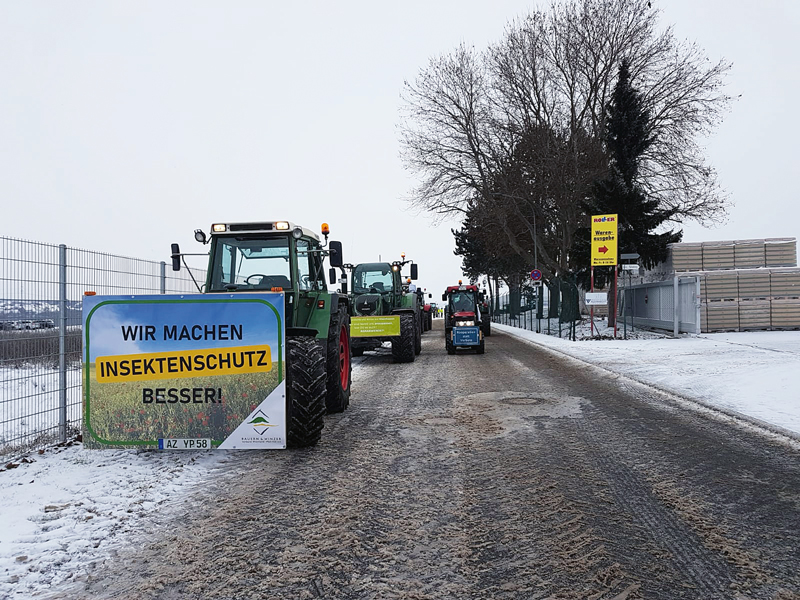 Gesetzentwurf Insektenschutzpaket auf den Weg gebracht