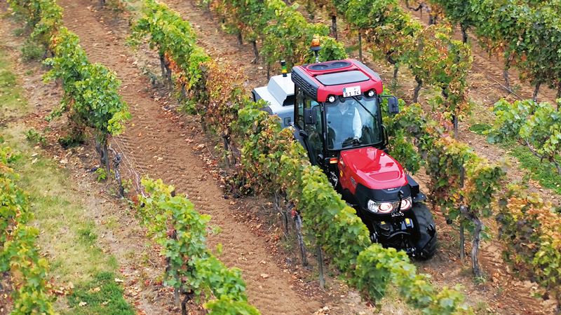 Case IH: Kompakte Traktoren für den Weinbau