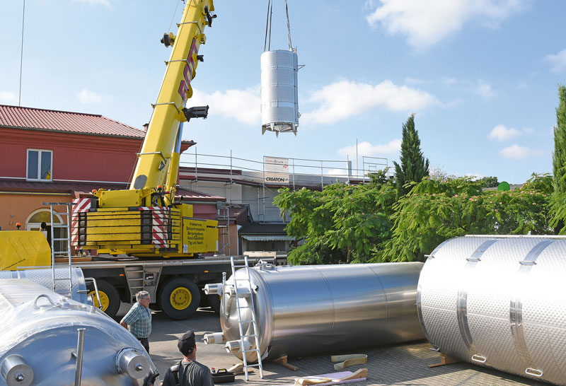 Rheinhessen: Rheinhessische Schweiz: Kellermodernisierung läuft