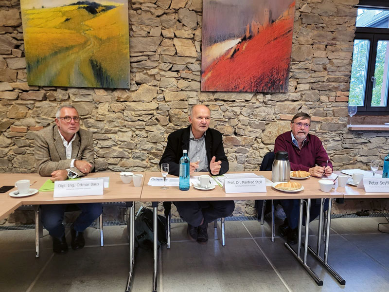 Rheingau: Herbstpressekonferenz: Ein Herbst unter Druck