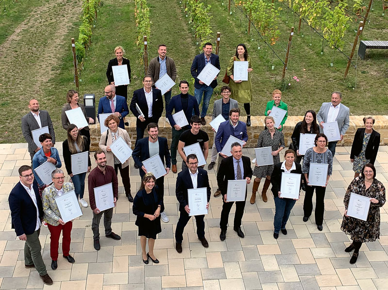 30 Vinotheken ausgezeichnet