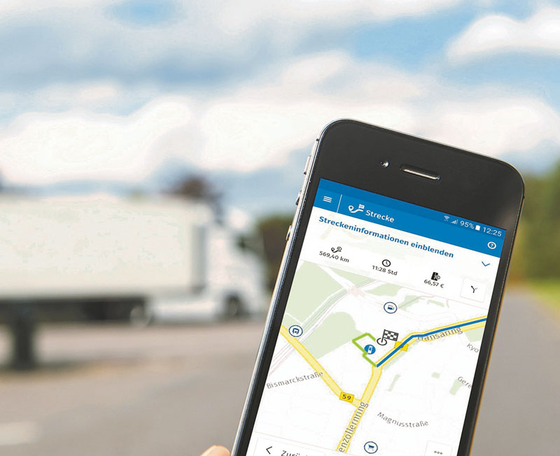 Maut-Terminals werden abgebaut
