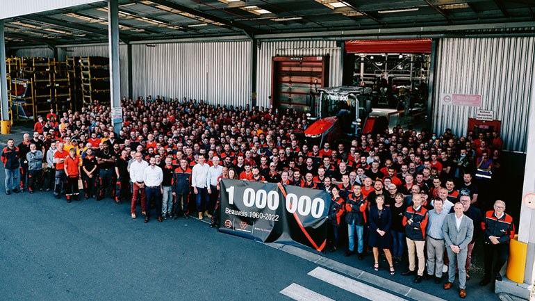 1.000.000ster Traktor gefeiert