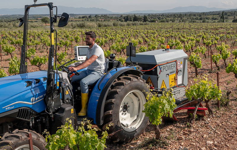 XPower XPS für den Wein- und Obstbau