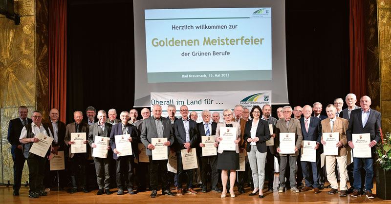 Rheinland-Pfalz: Die „1973er“ erhielten ihre Goldenen Meisterbriefe