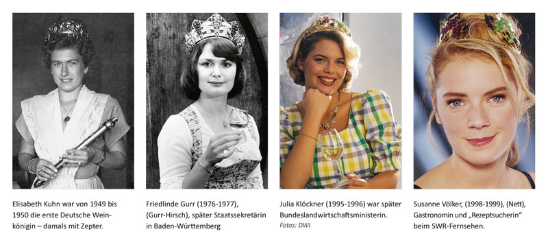 75 Jahre  Deutsche Weinkönigin