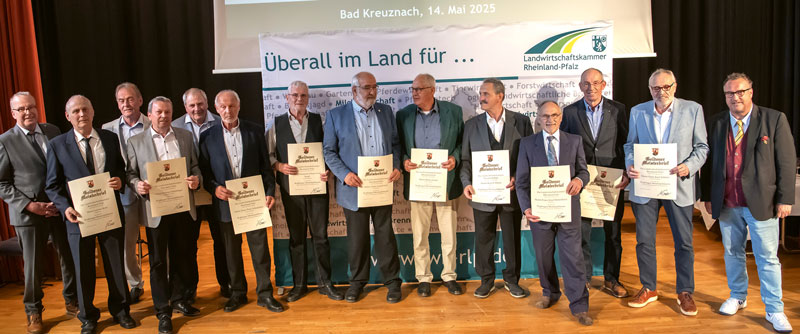 Rheinland-Pfalz: Gemeinsam 12.400 Jahre Berufserfahrung