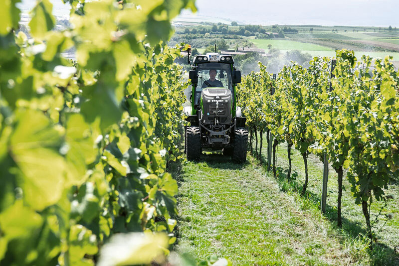 Smart Farming im Weinbau: eVario mit FendtOne