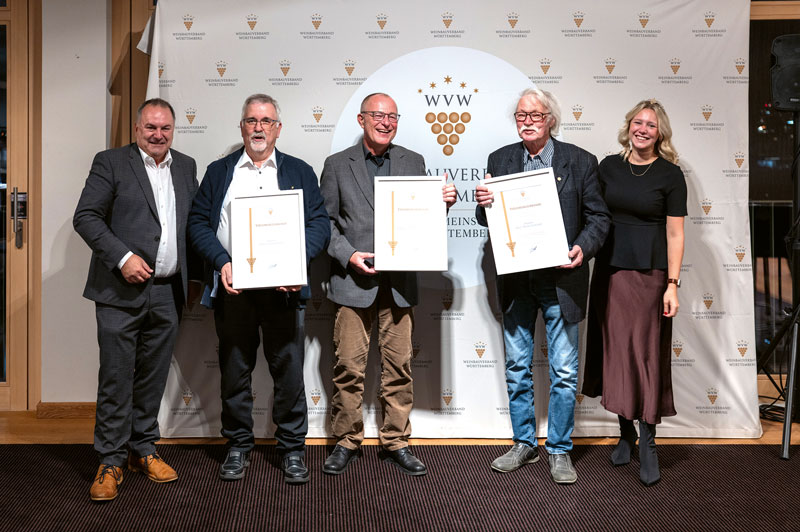 Württemberg: Zahlreiche Auszeichnungen für Spitzenbetriebe