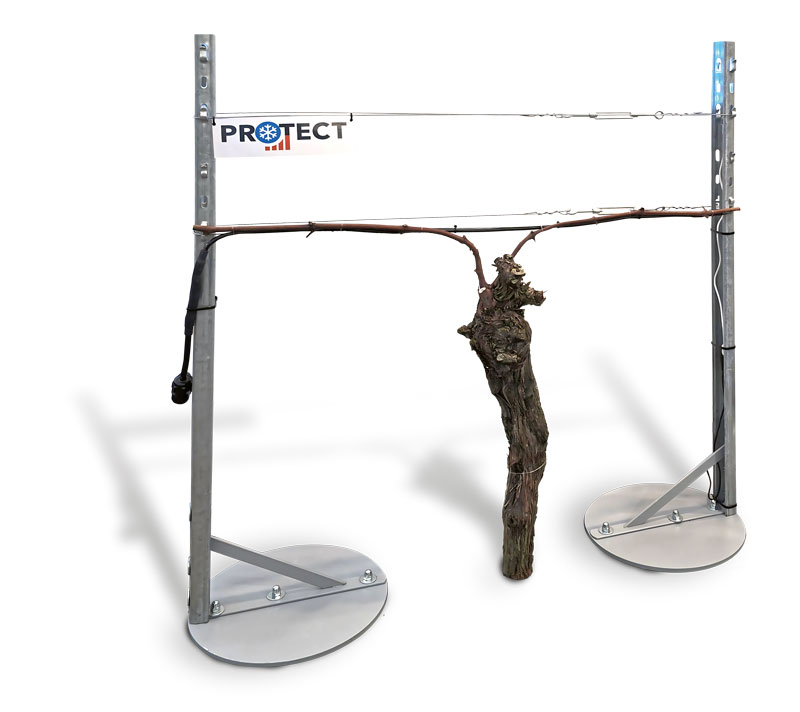 Frostschutz im Weinberg