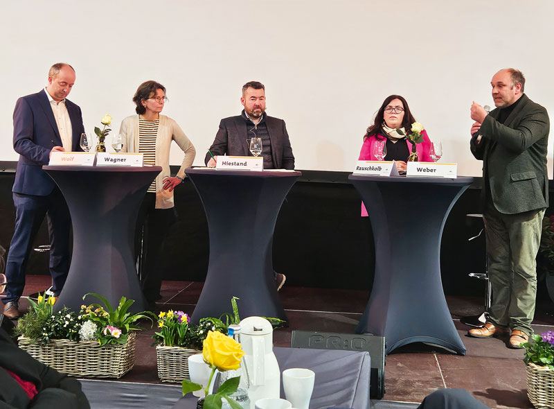 Landtagskandidaten stellen sich der Diskussion