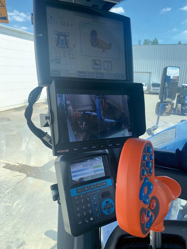 Präzises Wiegen direkt im Traubenvollernter