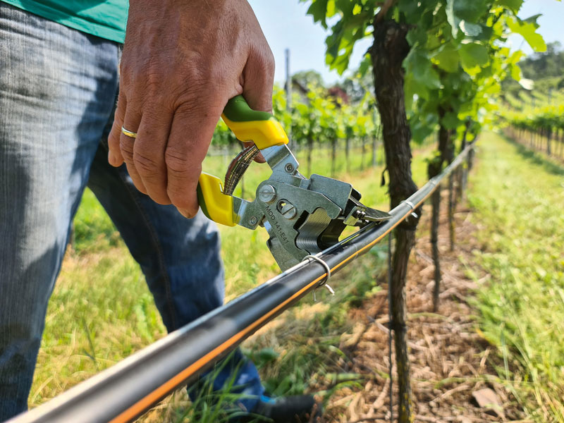 KME Agromax: Fix Clipper, Aufwickler und Drahthaspel
