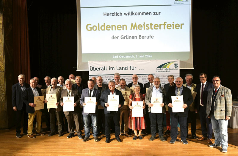Rheinland-Pfalz: 44 Goldene Winzermeister ausgezeichnet