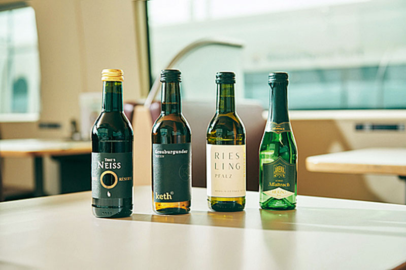 Genuss auf Schienen: Weinsortiment an Bord von ICE und Intercity