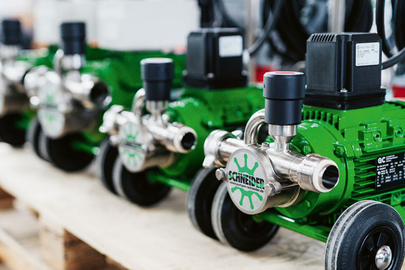 Schneider Maschinenbau: Langlebige Pumpen