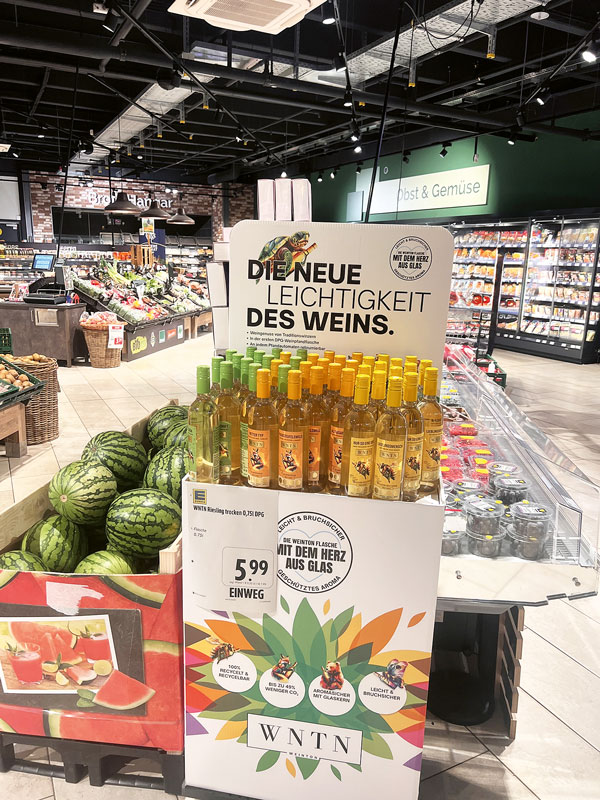 WNTN: Weinpfandflasche bei Netto