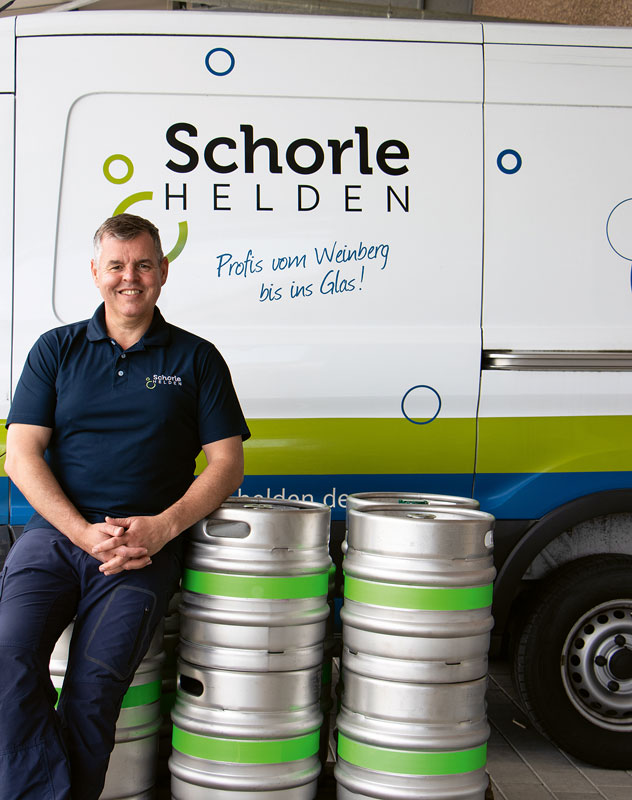 Schäfer Container Systems: Weinschorlen im Keg