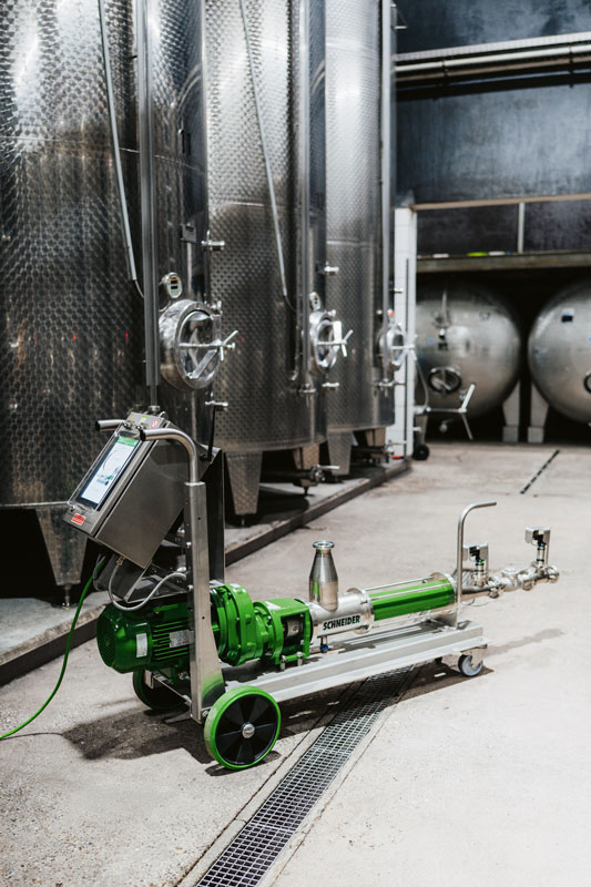Schneider Maschinenbau: Filtration mit VarioControl